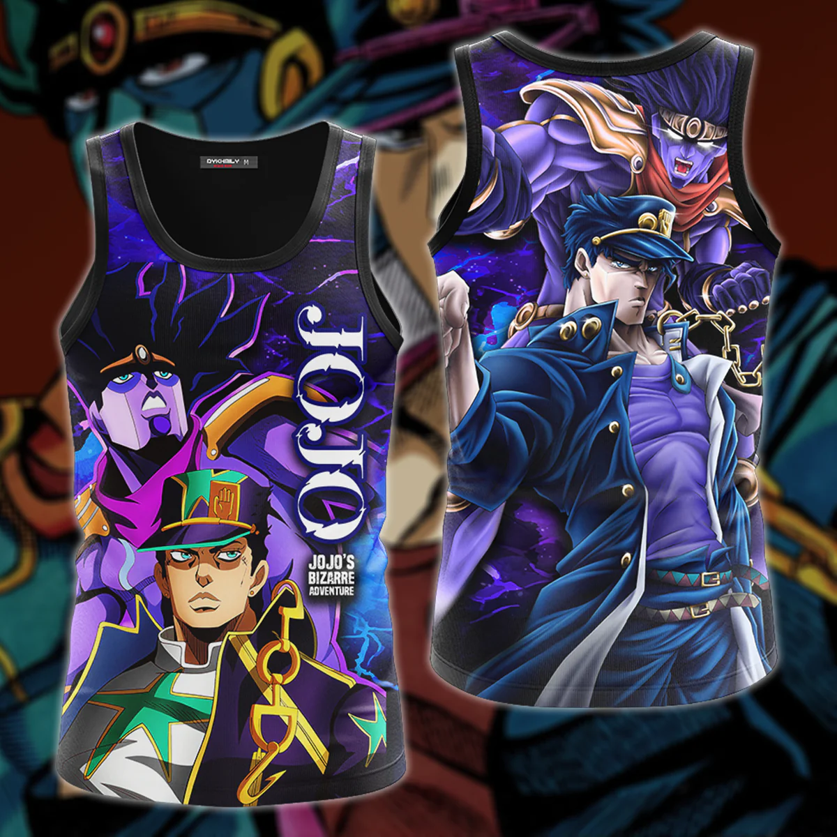 JoJo's Bizarre Adventure 3D All Over Print T-shirt Tank Top Zip Hoodie Pullover Hoodie Hawaiian Shirt Beach Shorts Jogger - Image 8