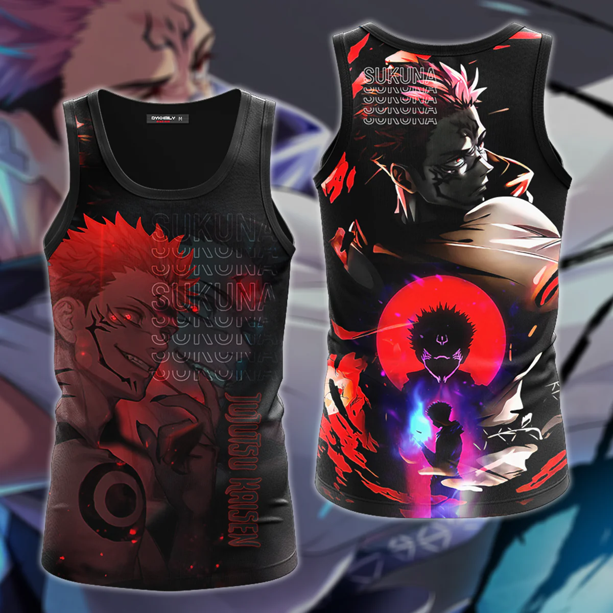 Jujutsu Kaisen 3D All Over Print T-shirt Tank Top Zip Hoodie Pullover Hoodie Hawaiian Shirt Beach Shorts Jogger - Image 3