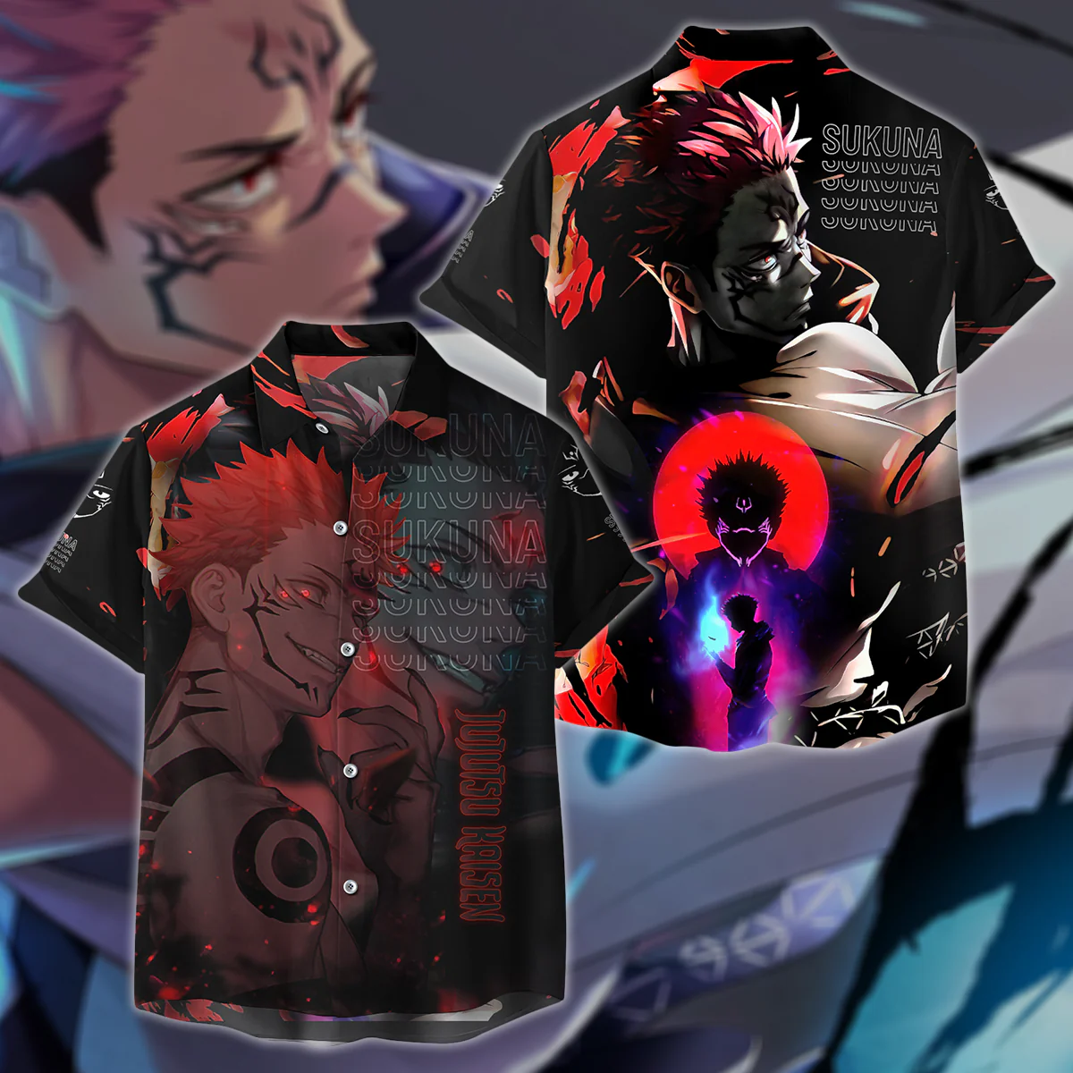 Jujutsu Kaisen 3D All Over Print T-shirt Tank Top Zip Hoodie Pullover Hoodie Hawaiian Shirt Beach Shorts Jogger - Image 7