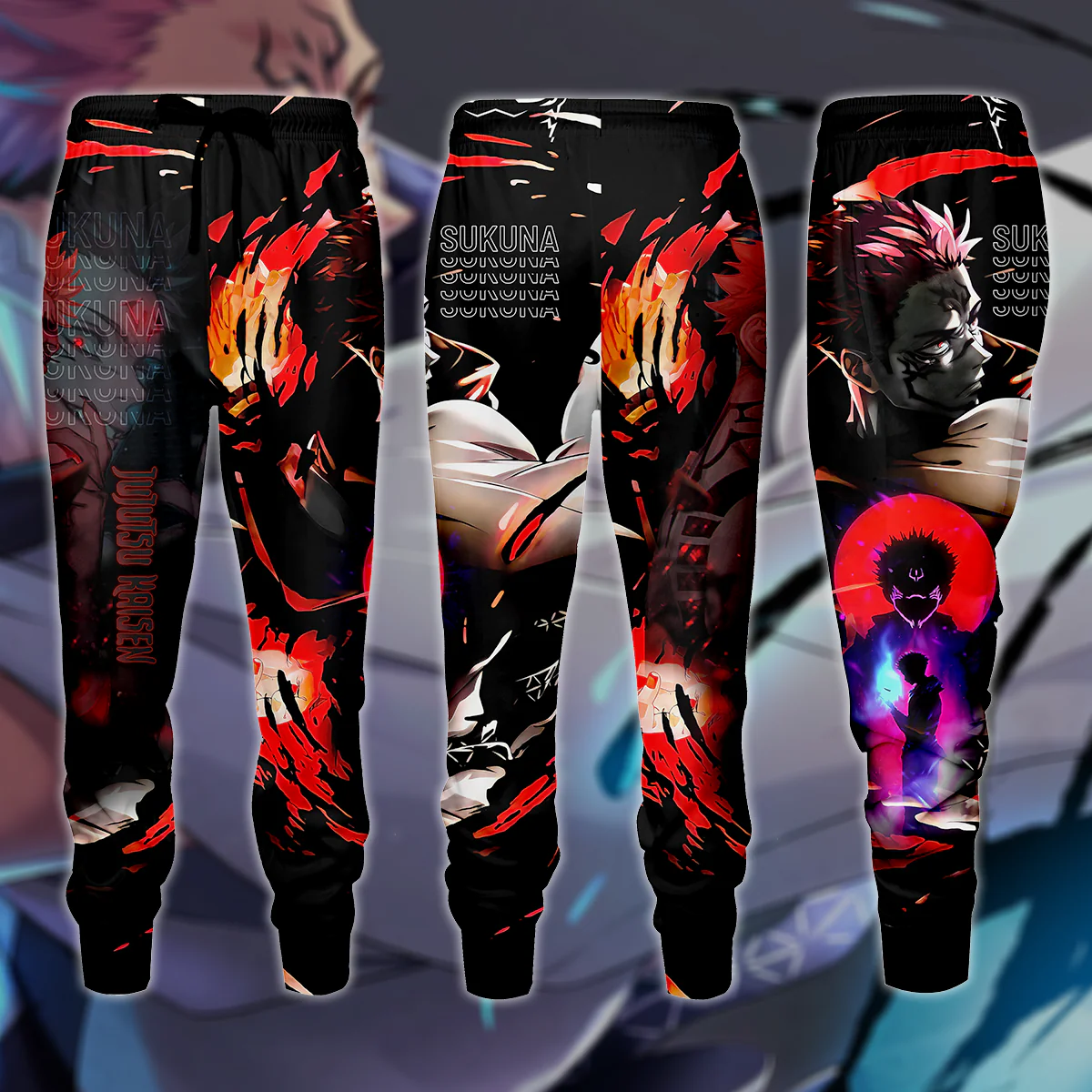 Jujutsu Kaisen 3D All Over Print T-shirt Tank Top Zip Hoodie Pullover Hoodie Hawaiian Shirt Beach Shorts Jogger - Image 8