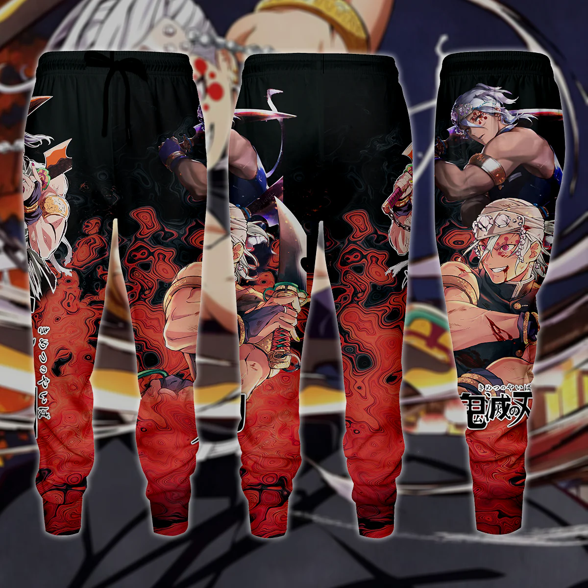 Kimetsu No Yaiba ss2: Yuukaku-hen Uzui Tengen 3D All Over Print T-shirt Tank Top Zip Hoodie Pullover Hoodie Hawaiian Shirt Beach Shorts Jogger - Image 6