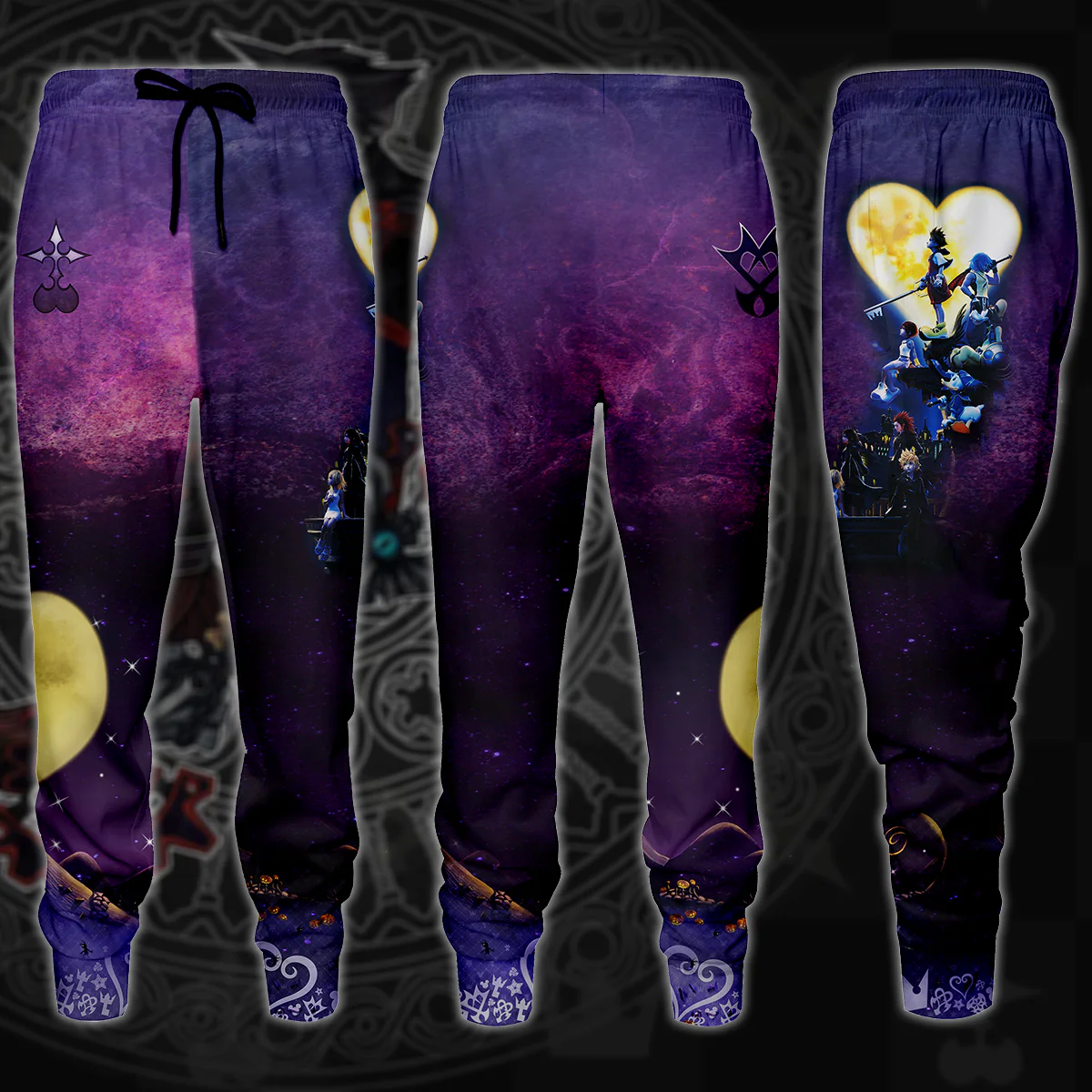 Kingdom Hearts Video Game 3D All Over Print T-shirt Tank Top Zip Hoodie Pullover Hoodie Hawaiian Shirt Beach Shorts Jogger - Image 5