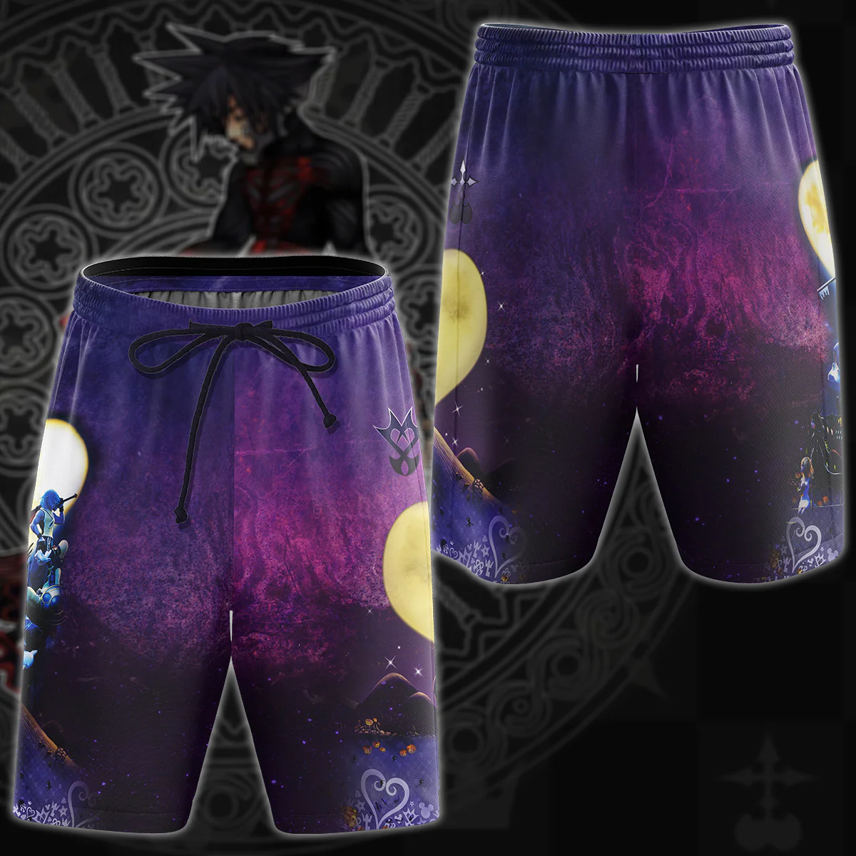 Kingdom Hearts Video Game 3D All Over Print T-shirt Tank Top Zip Hoodie Pullover Hoodie Hawaiian Shirt Beach Shorts Jogger - Image 6