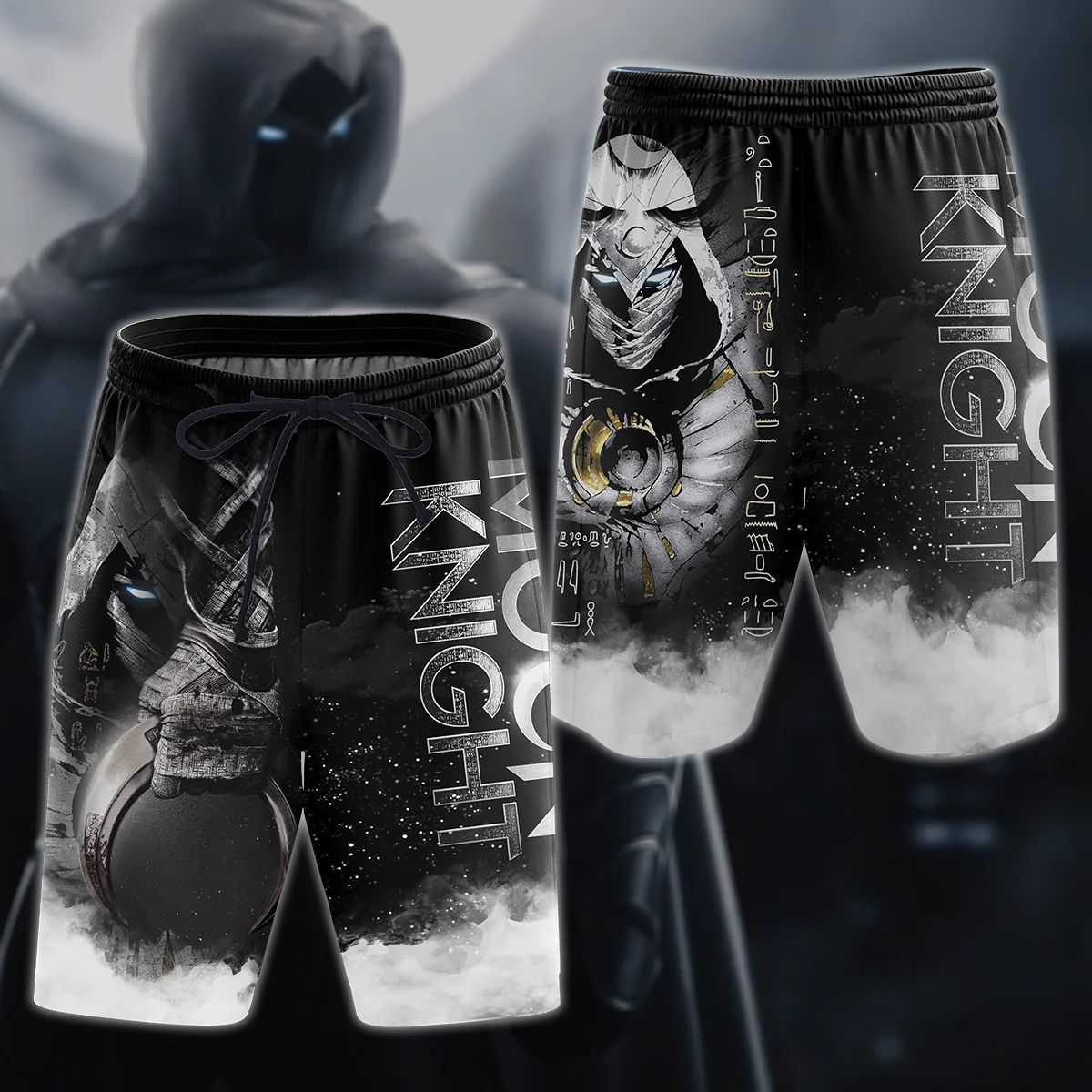 Marvel Moon Knight 3D All Over Print T-shirt Tank Top Zip Hoodie Pullover Hoodie Hawaiian Shirt Beach Shorts Jogger - Image 4