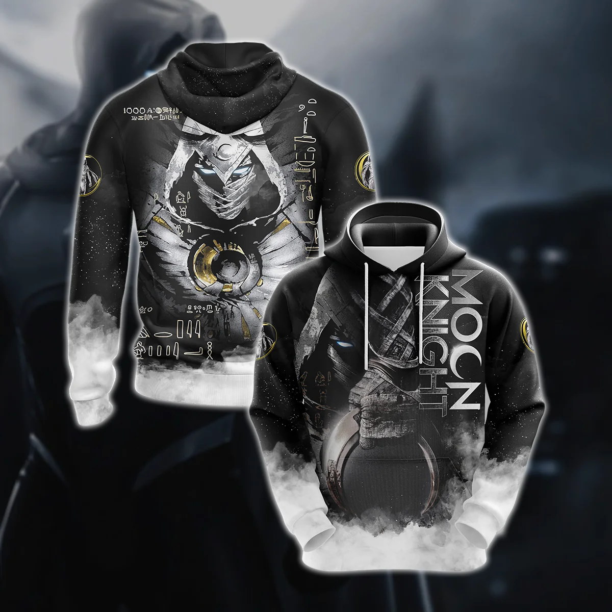 Marvel Moon Knight 3D All Over Print T-shirt Tank Top Zip Hoodie Pullover Hoodie Hawaiian Shirt Beach Shorts Jogger - Image 8