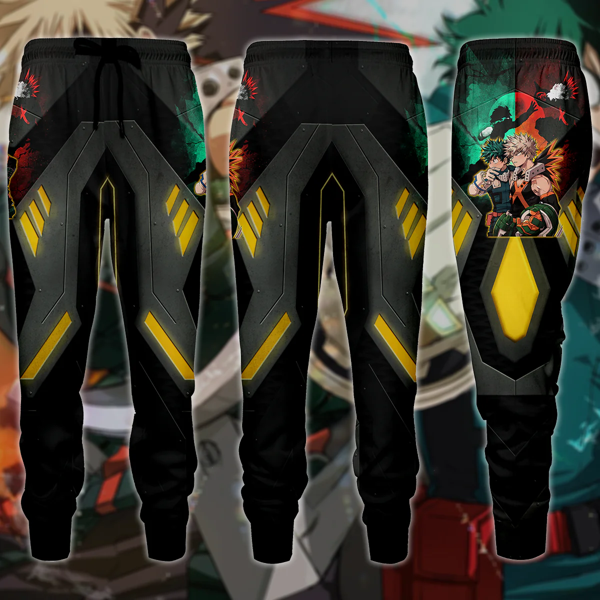 My Hero Academia: Deku x Bakugo 3D All Over Print T-shirt Tank Top Zip Hoodie Pullover Hoodie Hawaiian Shirt Beach Shorts Jogger - Image 6