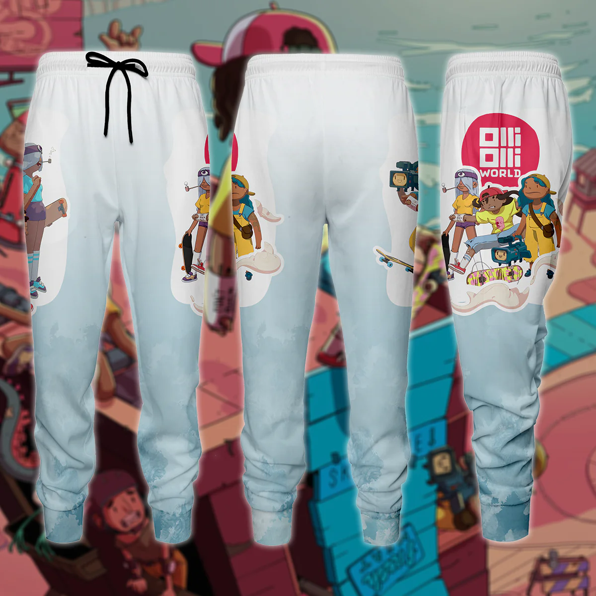 OlliOlli World 3D All Over Print T-shirt Tank Top Zip Hoodie Pullover Hoodie Hawaiian Shirt Beach Shorts Jogger - Image 5