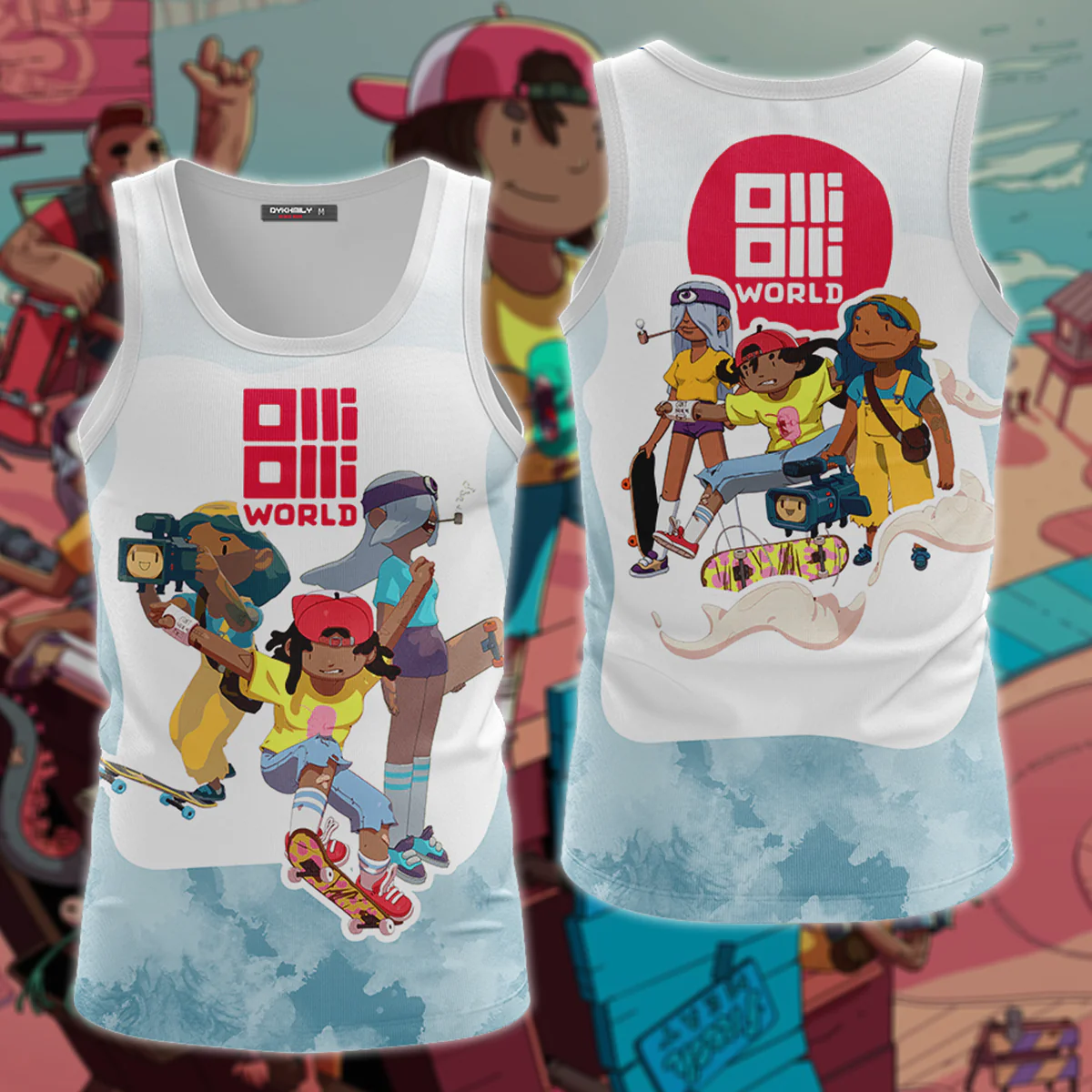 OlliOlli World 3D All Over Print T-shirt Tank Top Zip Hoodie Pullover Hoodie Hawaiian Shirt Beach Shorts Jogger - Image 7