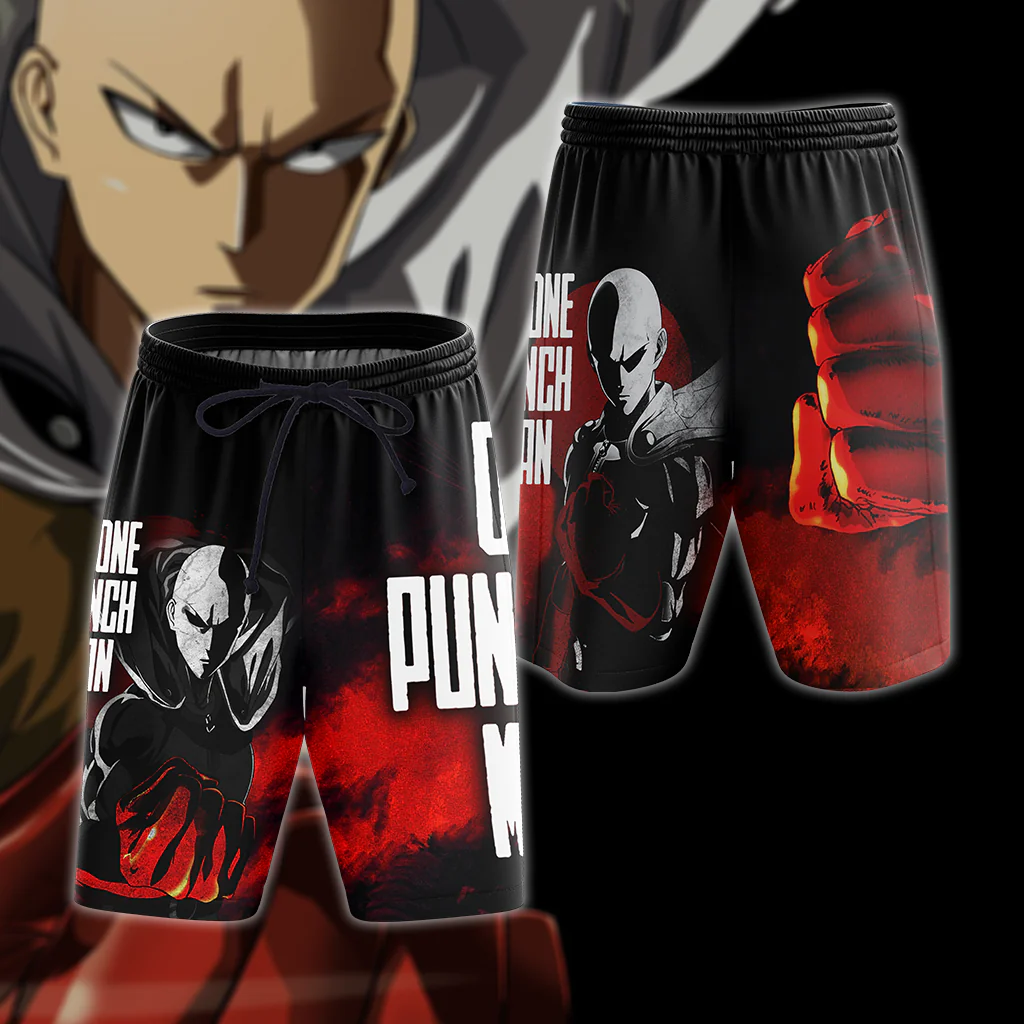 One Punch Man 3D All Over Print T-shirt Tank Top Zip Hoodie Pullover Hoodie Hawaiian Shirt Beach Shorts Jogger - Image 7
