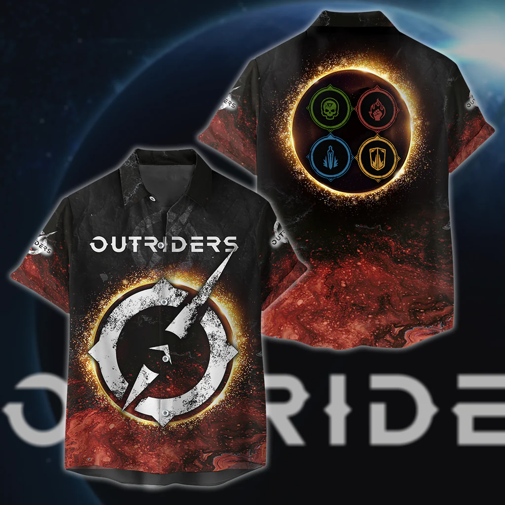 Outriders 3D All Over Print T-shirt Tank Top Zip Hoodie Pullover Hoodie Hawaiian Shirt Beach Shorts Jogger - Image 9