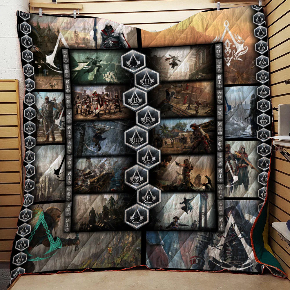 Assassin's Creed All Games 3D Quilt Set - Image 3