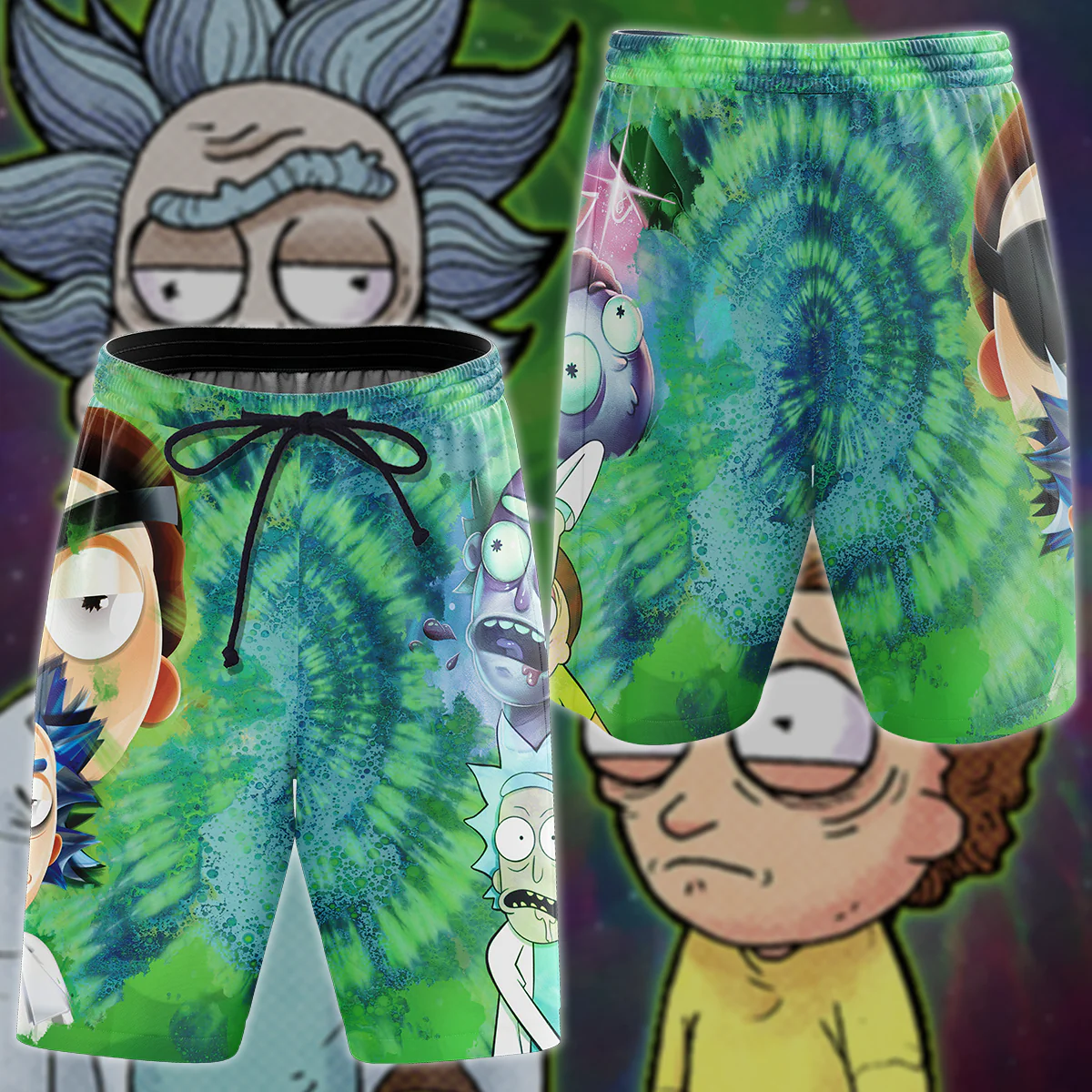 Rick and Morty 3D All Over Print T-shirt Tank Top Zip Hoodie Pullover Hoodie Hawaiian Shirt Beach Shorts Jogger - Image 6