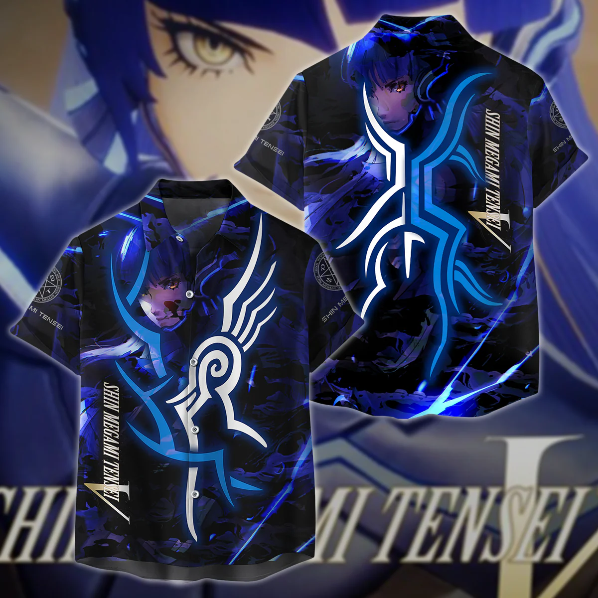 Shin Megami Tensei V 3D All Over Print T-shirt Tank Top Zip Hoodie Pullover Hoodie Hawaiian Shirt Beach Shorts Jogger - Image 9