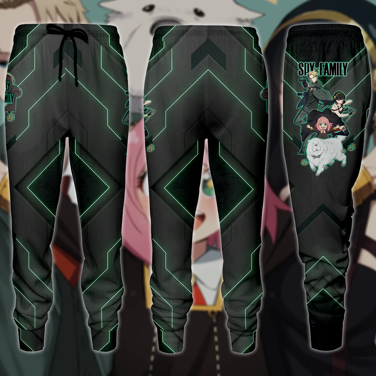 Spy x Family 3D All Over Print T-shirt Tank Top Zip Hoodie Pullover Hoodie Hawaiian Shirt Beach Shorts Jogger - Image 5