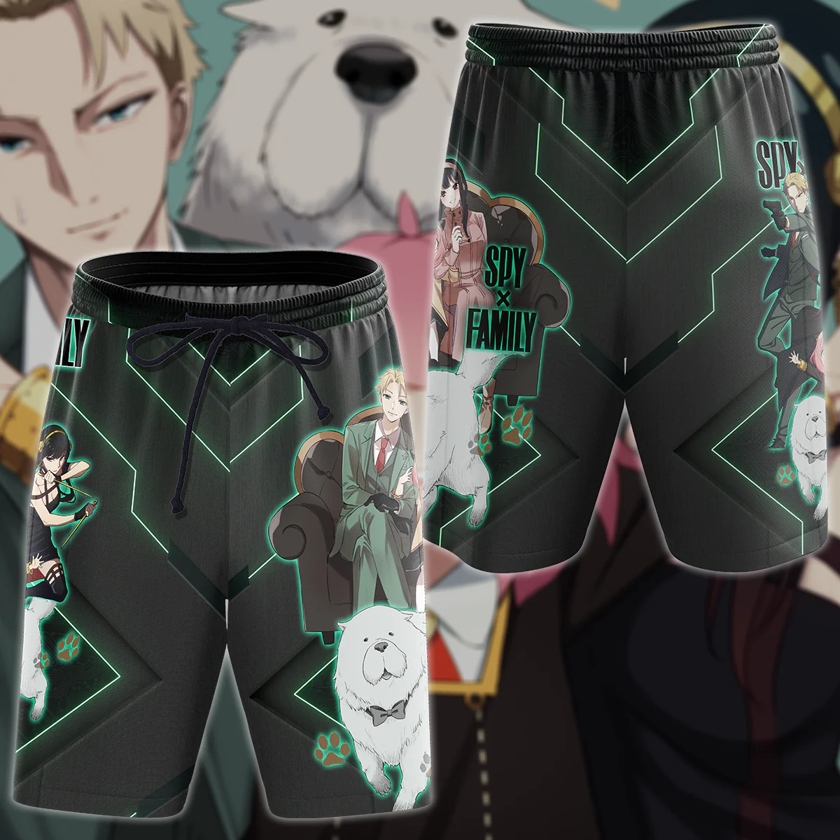 Spy x Family 3D All Over Print T-shirt Tank Top Zip Hoodie Pullover Hoodie Hawaiian Shirt Beach Shorts Jogger - Image 6