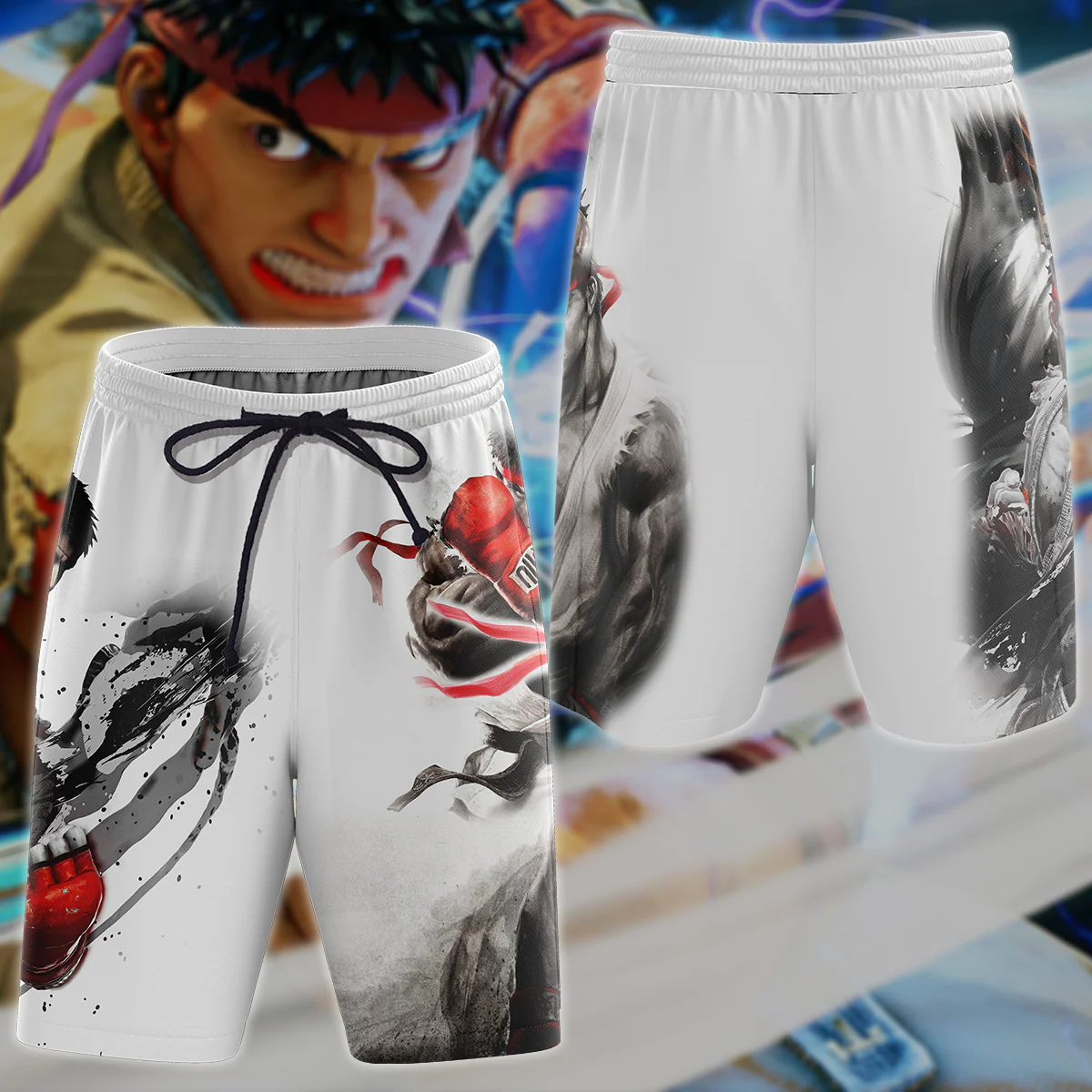 Street Fighter Video Game 3D All Over Print T-shirt Tank Top Zip Hoodie Pullover Hoodie Hawaiian Shirt Beach Shorts Jogger - Image 7