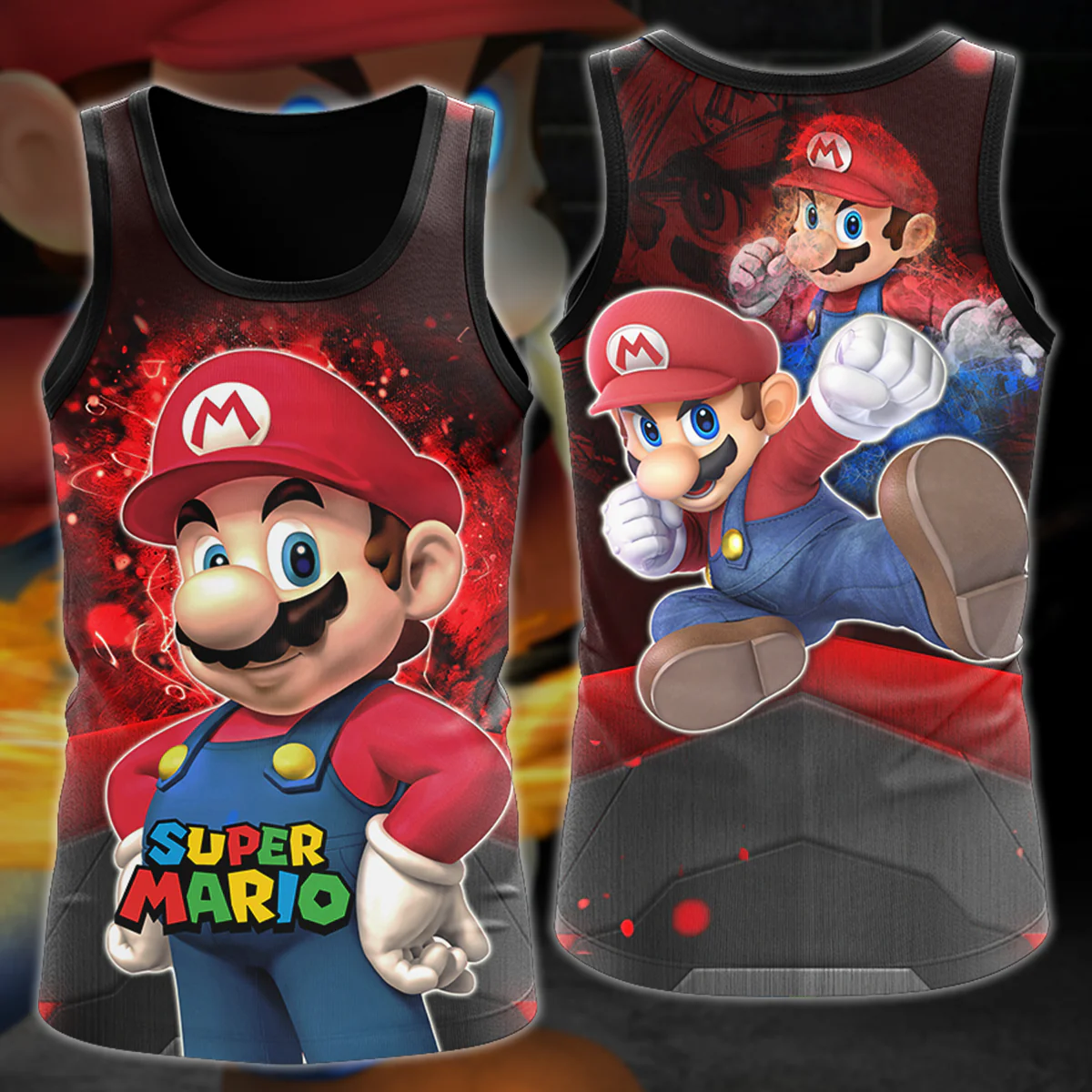 Super Mario Video Game 3D All Over Print T-shirt Tank Top Zip Hoodie Pullover Hoodie Hawaiian Shirt Beach Shorts Jogger - Image 4