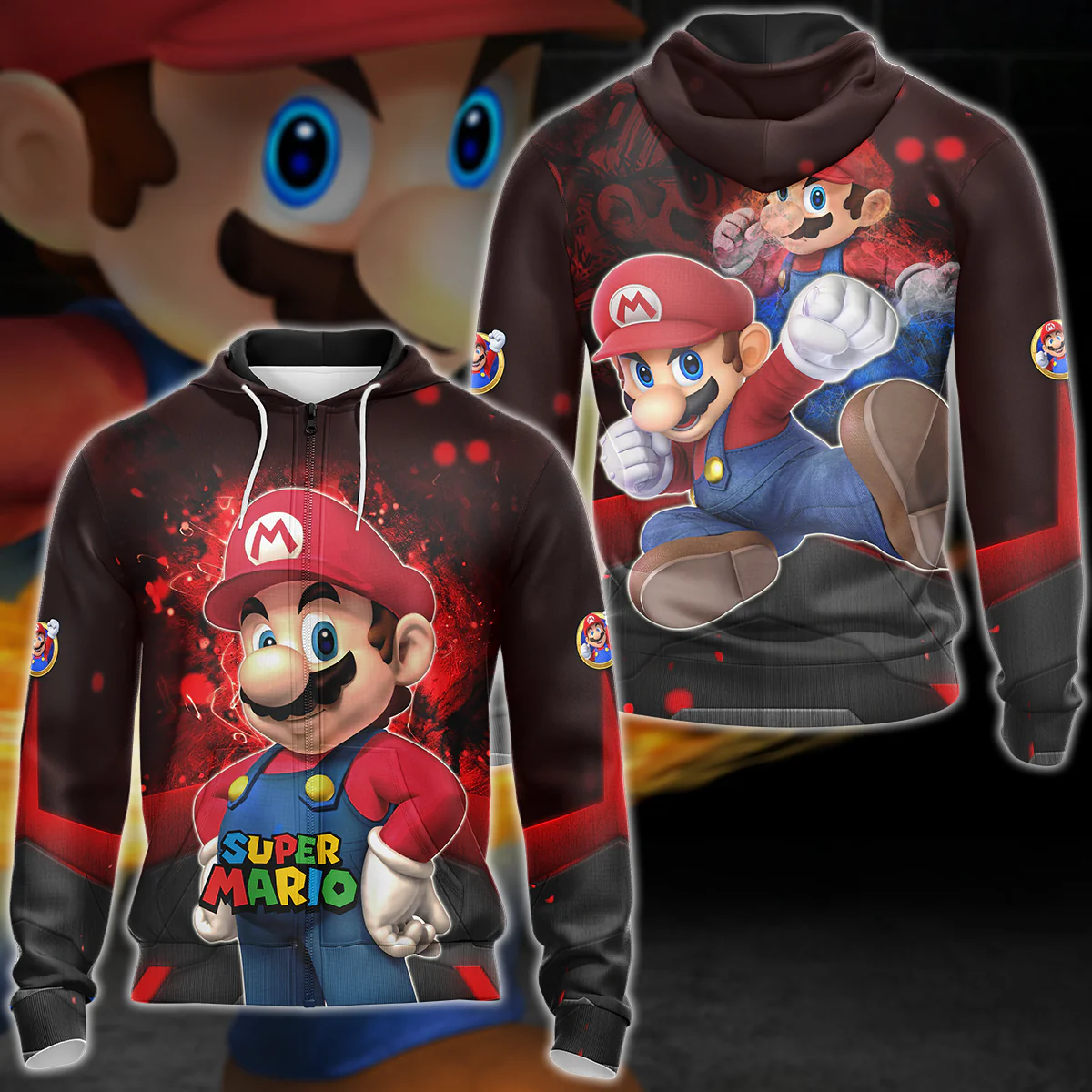 Super Mario Video Game 3D All Over Print T-shirt Tank Top Zip Hoodie Pullover Hoodie Hawaiian Shirt Beach Shorts Jogger - Image 7