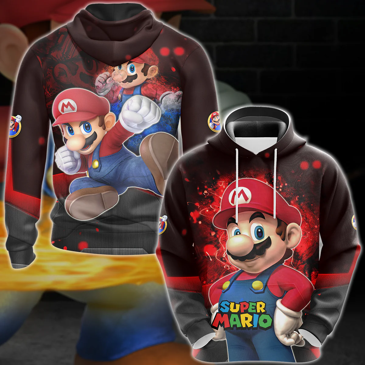 Super Mario Video Game 3D All Over Print T-shirt Tank Top Zip Hoodie Pullover Hoodie Hawaiian Shirt Beach Shorts Jogger - Image 8
