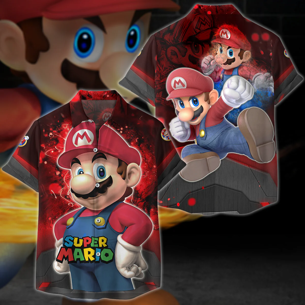 Super Mario Video Game 3D All Over Print T-shirt Tank Top Zip Hoodie Pullover Hoodie Hawaiian Shirt Beach Shorts Jogger - Image 9