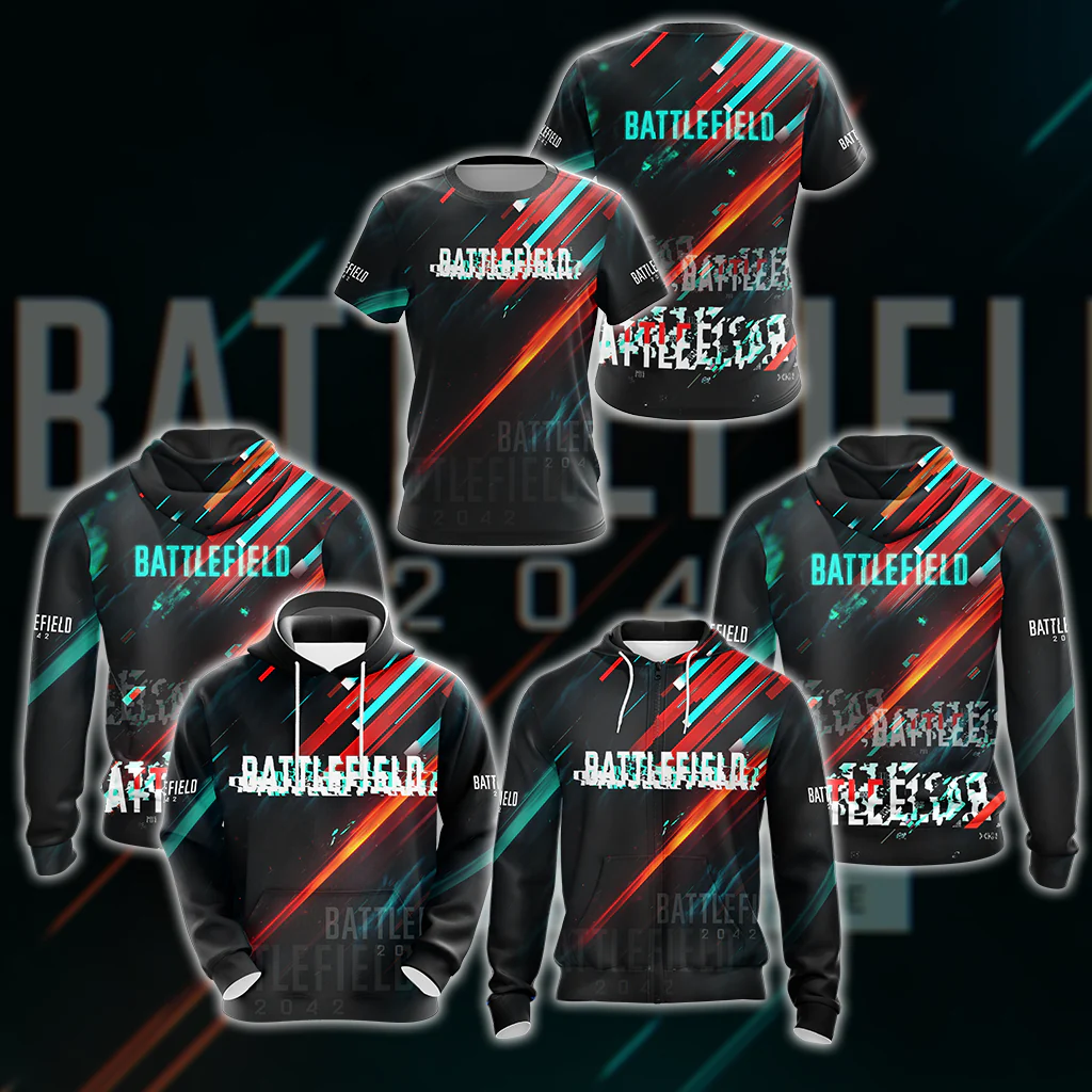 Battlefield 2042 All Over Print T-shirt Tank Top Zip Hoodie Pullover Hoodie Hawaiian Shirt - Image 3