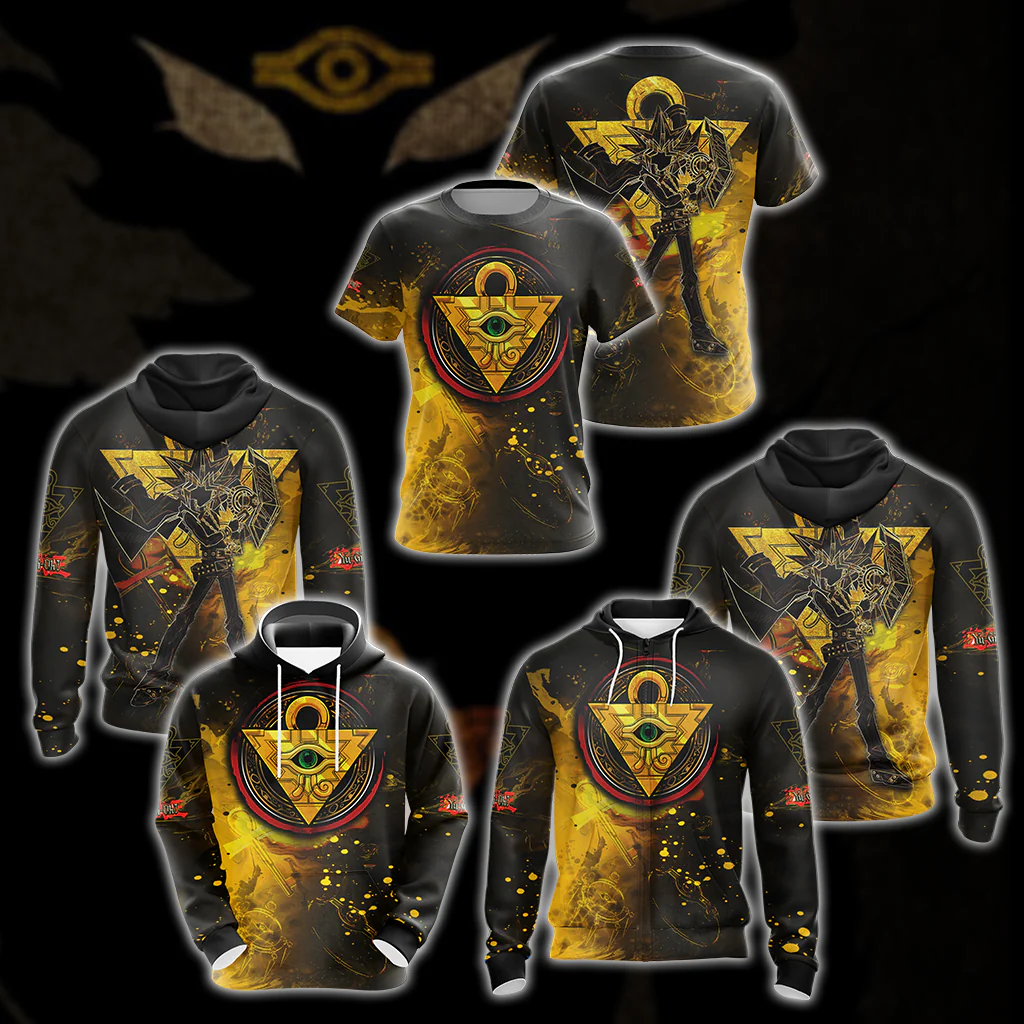Yu-gi-oh! All Over Print T-shirt Tank Top Zip Hoodie Pullover Hoodie Hawaiian Shirt - Image 3