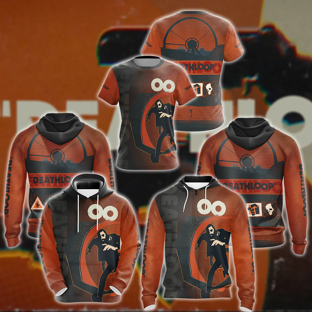 Deathloop 3D All Over Print T-shirt Tank Top Zip Hoodie Pullover Hoodie Hawaiian Shirt Beach Shorts Jogger - Image 3