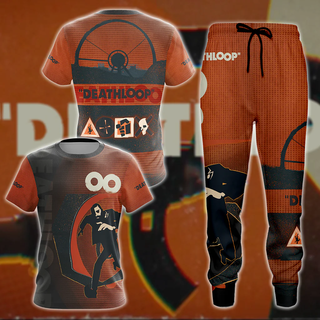 Deathloop 3D All Over Print T-shirt Tank Top Zip Hoodie Pullover Hoodie Hawaiian Shirt Beach Shorts Jogger - Image 4