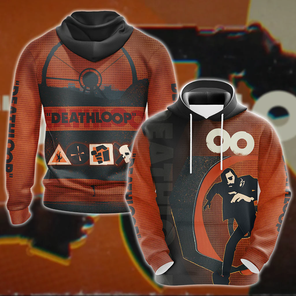 Deathloop 3D All Over Print T-shirt Tank Top Zip Hoodie Pullover Hoodie Hawaiian Shirt Beach Shorts Jogger - Image 6