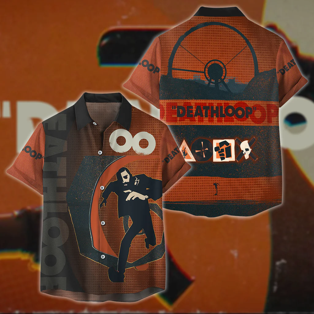 Deathloop 3D All Over Print T-shirt Tank Top Zip Hoodie Pullover Hoodie Hawaiian Shirt Beach Shorts Jogger - Image 7