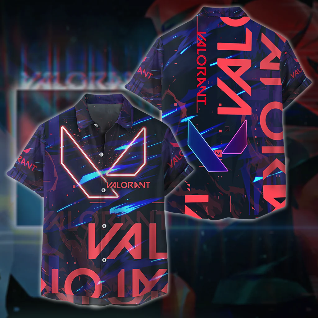 Valorant 3D All Over Print T-shirt Tank Top Zip Hoodie Pullover Hoodie Hawaiian Shirt Beach Shorts Jogger - Image 5