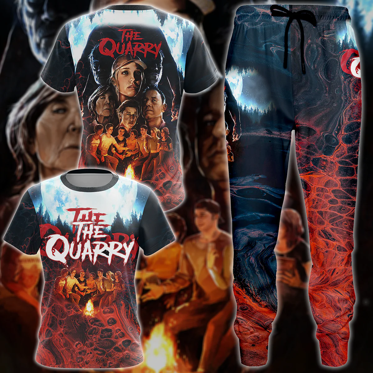 The Quarry Video Game 3D All Over Print T-shirt Tank Top Zip Hoodie Pullover Hoodie Hawaiian Shirt Beach Shorts Jogger - Image 9