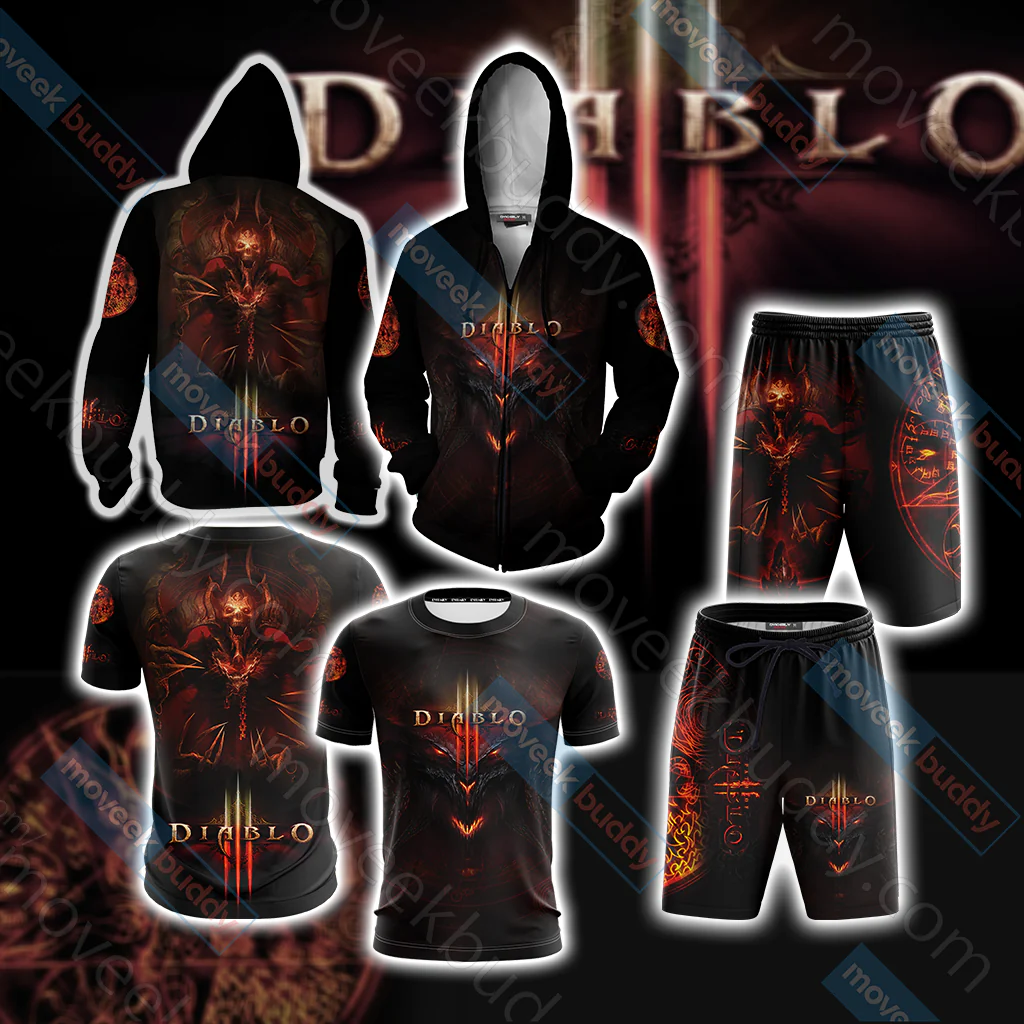 Diablo III New Unisex 3D T-shirt - Image 8
