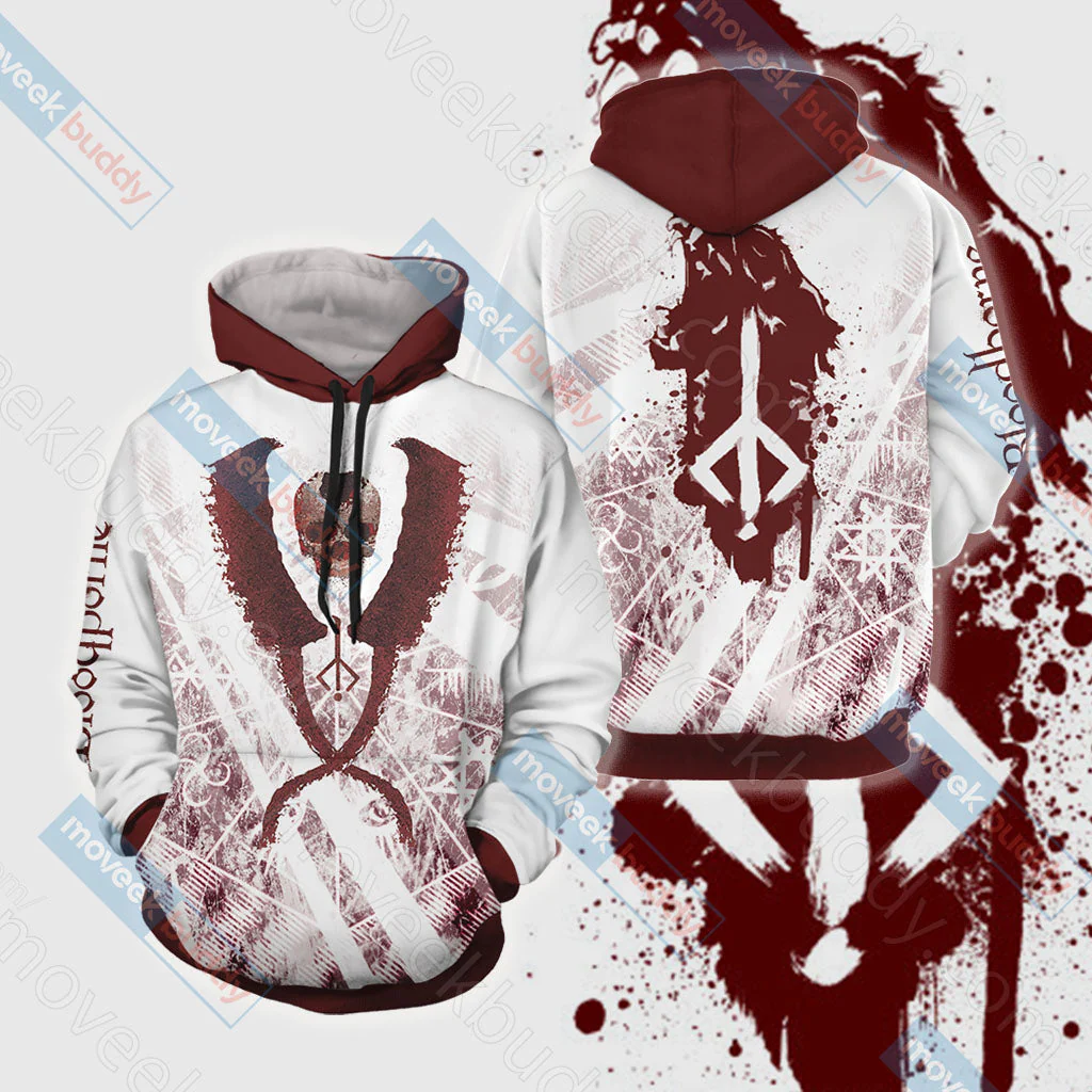 Bloodborne - Hunter's Mark Unisex 3D T-shirt - Image 5