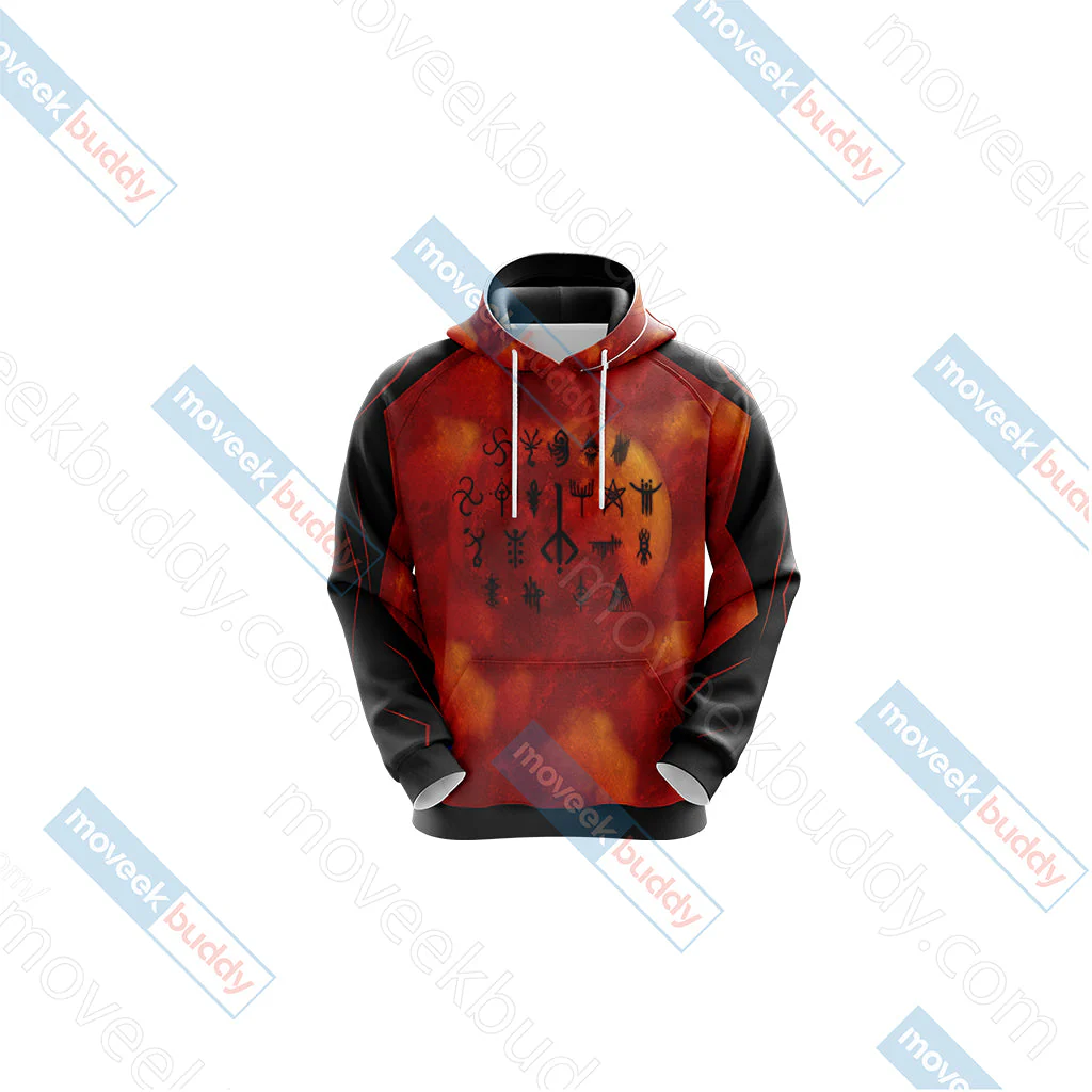 Bloodborne - Runes Unisex 3D T-shirt - Image 10