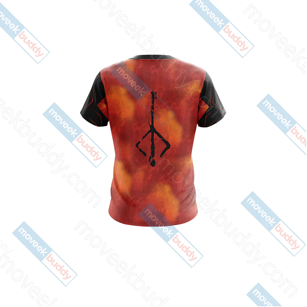 Bloodborne - Runes Unisex 3D T-shirt - Image 4