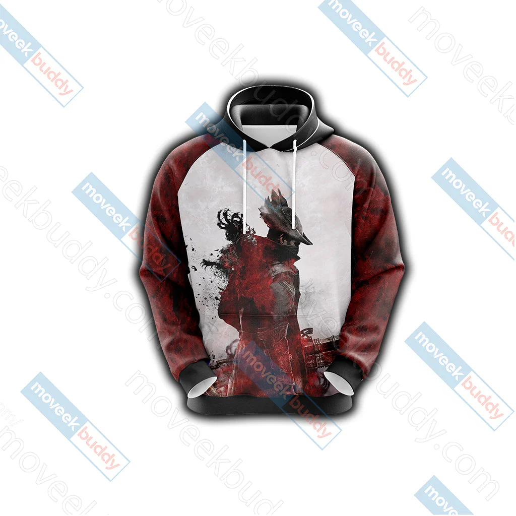 Bloodborne - The Hunter Unisex 3D T-shirt - Image 10