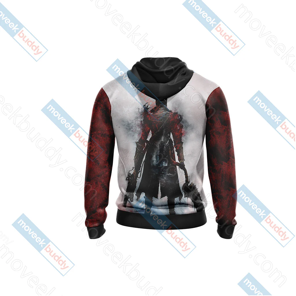 Bloodborne - The Hunter Unisex 3D T-shirt - Image 12