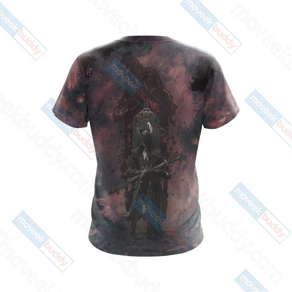 Bloodborne - The Hunter New Unisex 3D T-shirt - Image 3