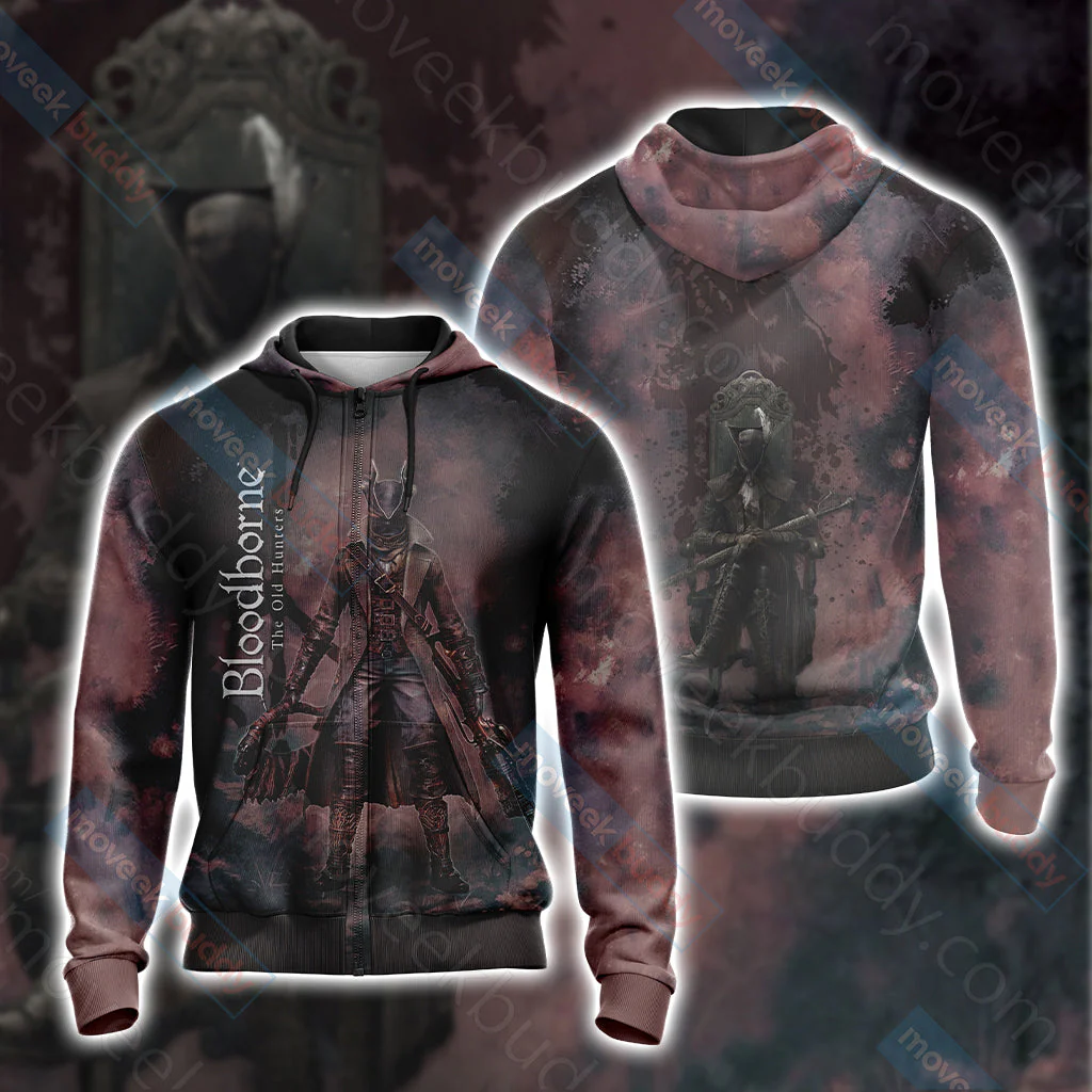 Bloodborne - The Hunter New Unisex 3D T-shirt - Image 9