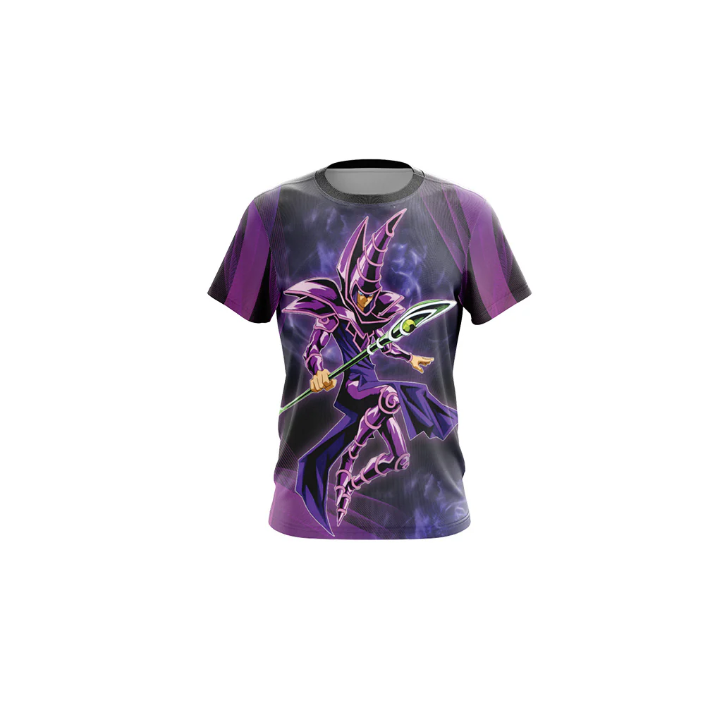 Yu-Gi-Oh! Dark Magician (Male) New Unisex 3D T-shirt - Image 5