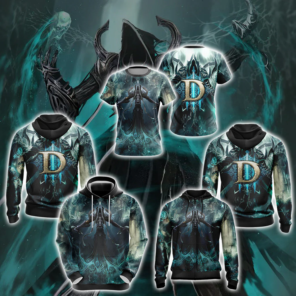 Diablo Diablo Reaper Of Souls New Unisex 3D T-shirt - Image 12