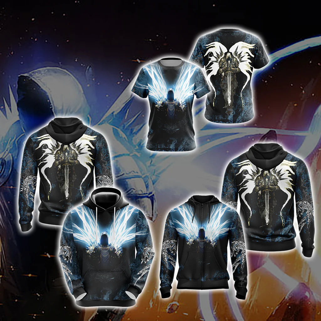 Diablo Tyrael New Version Unisex 3D T-shirt - Image 4