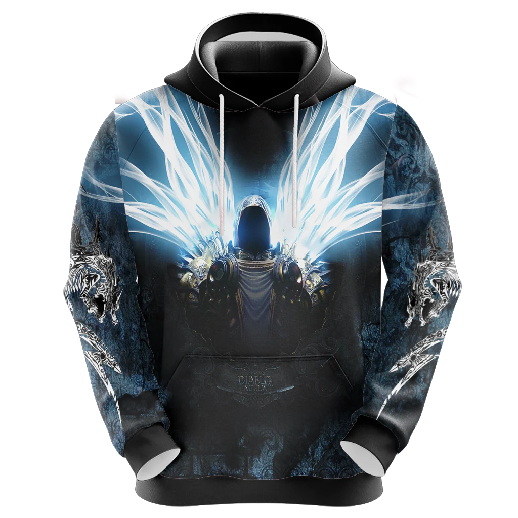 Diablo Tyrael New Version Unisex 3D T-shirt - Image 6