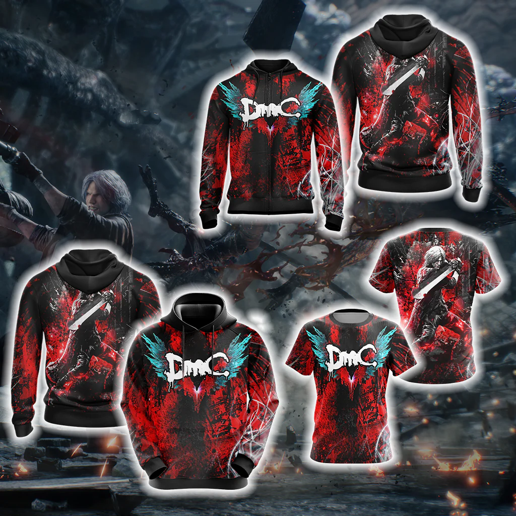 Devil May Cry Unisex 3D T-shirt - Image 4
