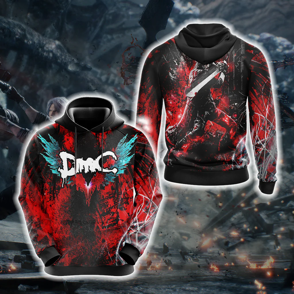 Devil May Cry Unisex 3D T-shirt - Image 9