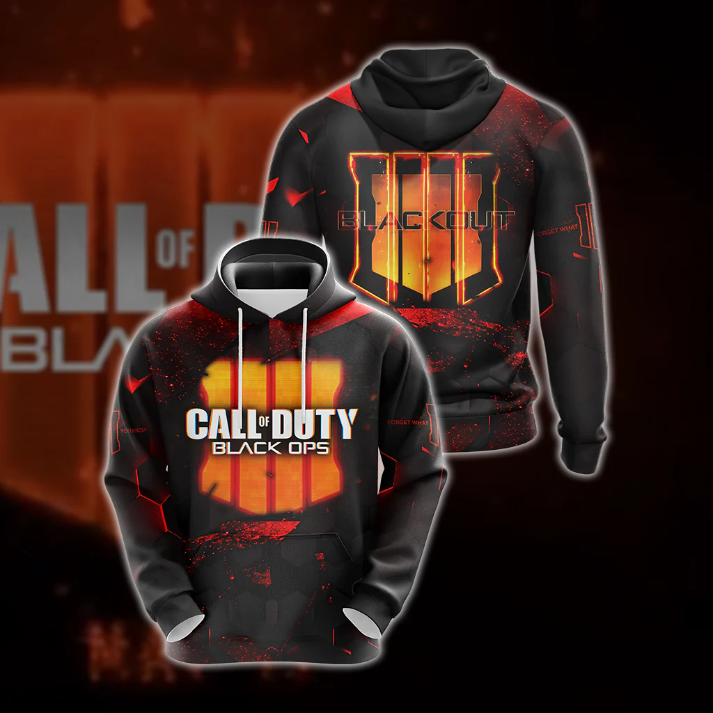 Call of Duty - Black Ops 4 New Version Unisex 3D T-shirt - Image 5