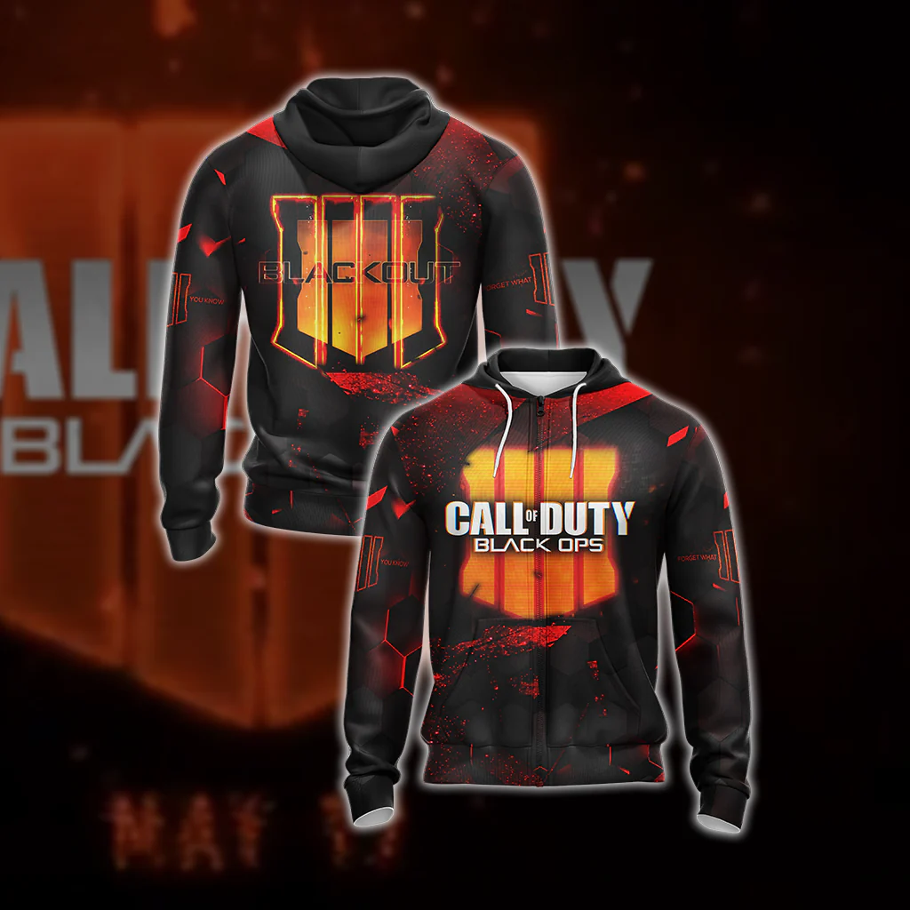Call of Duty - Black Ops 4 New Version Unisex 3D T-shirt - Image 9