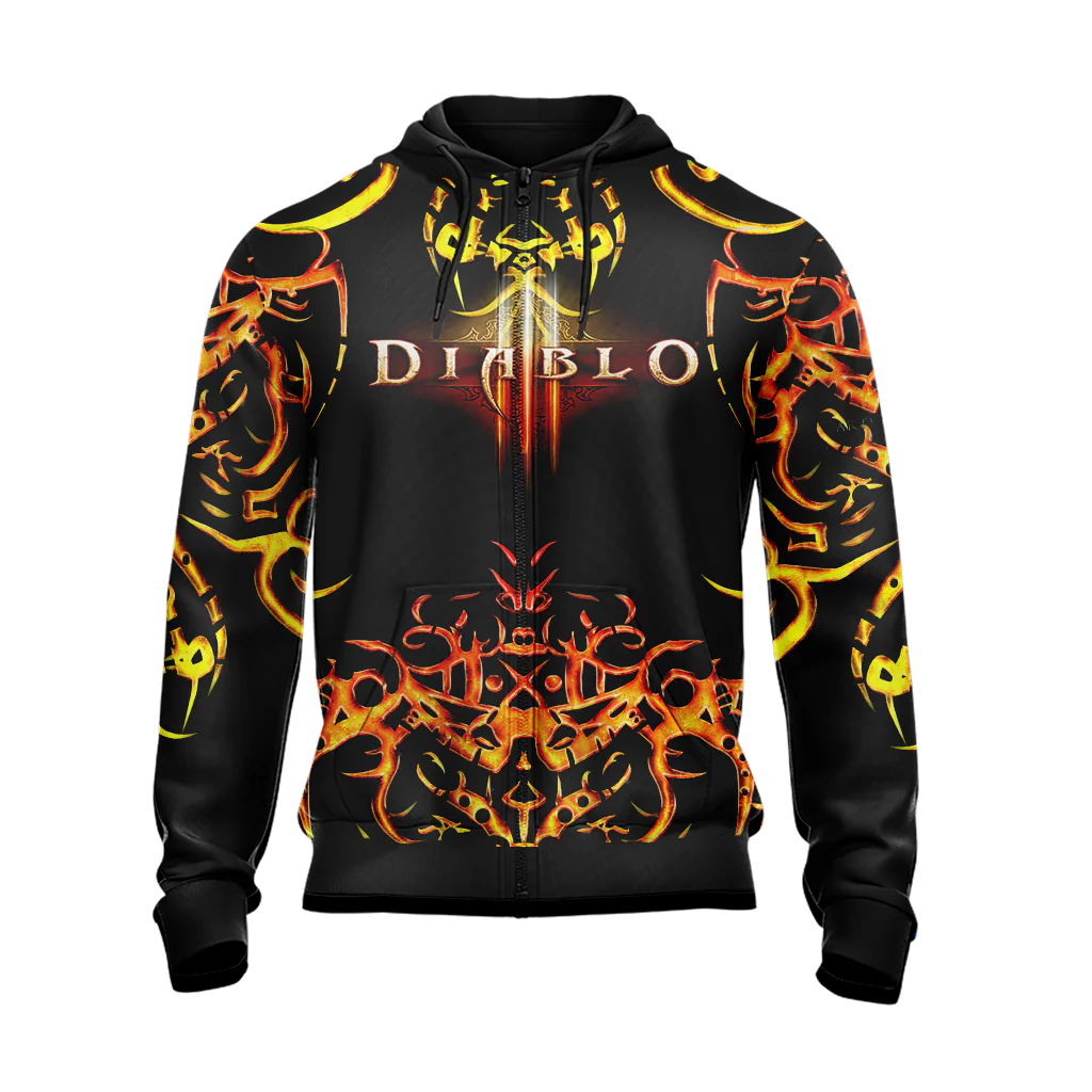 Diablo III - Class Crests Unisex 3D T-shirt - Image 10