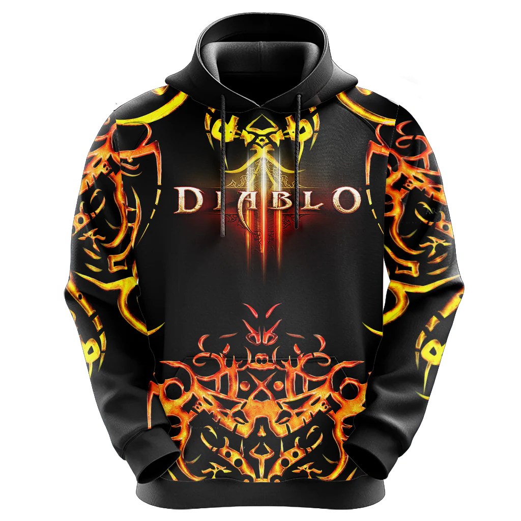 Diablo III - Class Crests Unisex 3D T-shirt - Image 6